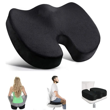 Memory Foam Travel & Office U-Shaped Seat Cushion
